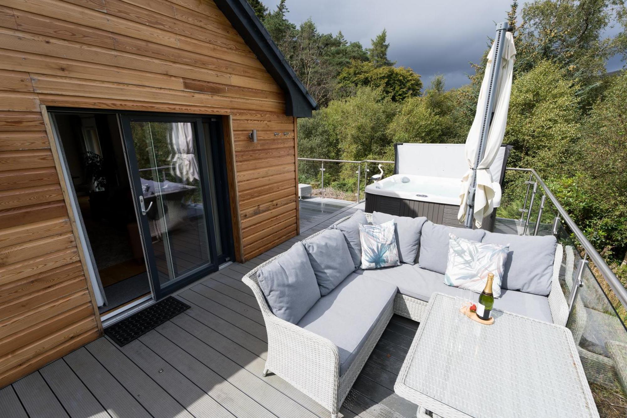 The Heronry Hideaway With Luxury Hot Tub Ballachulish Exteriör bild